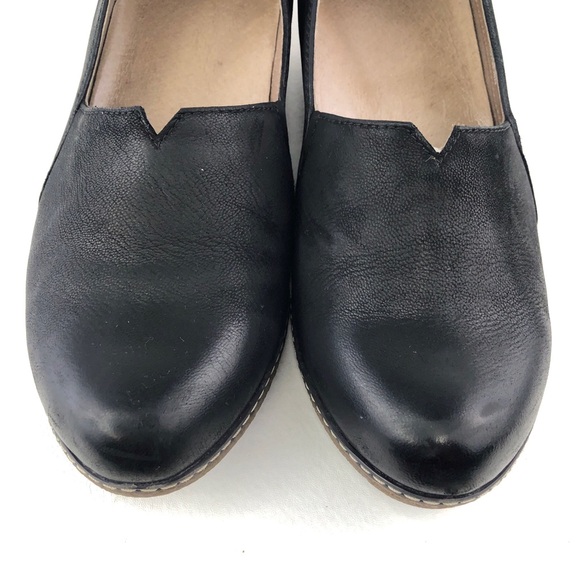 Dansko Liliana Burnished Nubuck Leather Wedge Shoes EUR 39 - Picture 12 of 16